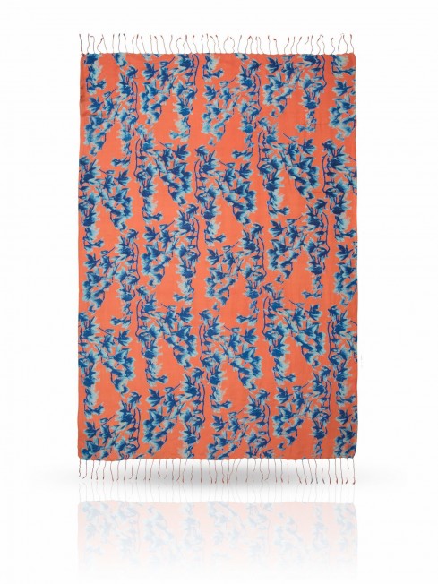 Палантин Женский S-ORCHID/ORANGE